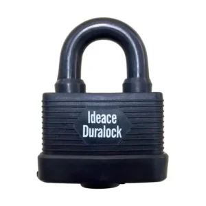 CANDADO INTERPERIE NEGRO 50MM IDEACE DURALOCK