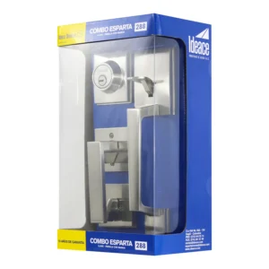 COMBO ESPARTA 288 LLAVE PERILLA IDEACE DURALOCK MATE CERRADURA