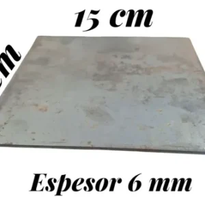 FLANCHE 15 X 15 X 6 MM