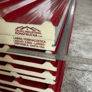LAMINA TERMO ACUSTICA PVC 0.90 X 5,9